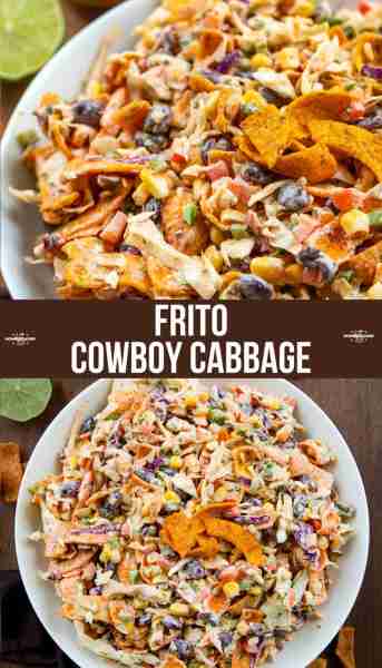 Coleslaw just got a cowboy makeover and yes, Fritos are involved 🤠🔥 Crunchy, cheesy, beefy comfort...