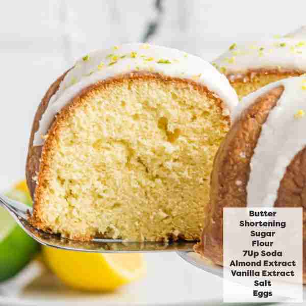 Easy, from scratch, 7Up Pound Cake 🍋🍋‍🟩 INGREDIENTS For the Cake 1 cup unsalted butter ½ cup shor...