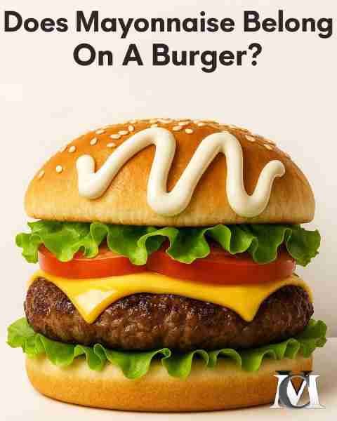 Mayonnaise on a Burger 🍔 Mayonnaise has been stirring burger debates for decades! This creamy condi...