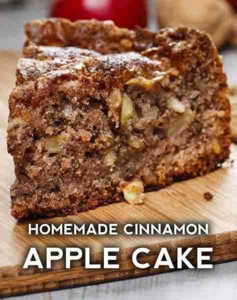 Vegan Cinnamon Apple Cake
