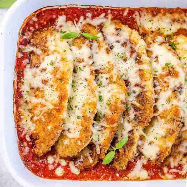 Weeknight Chicken Parm 🧄🍅