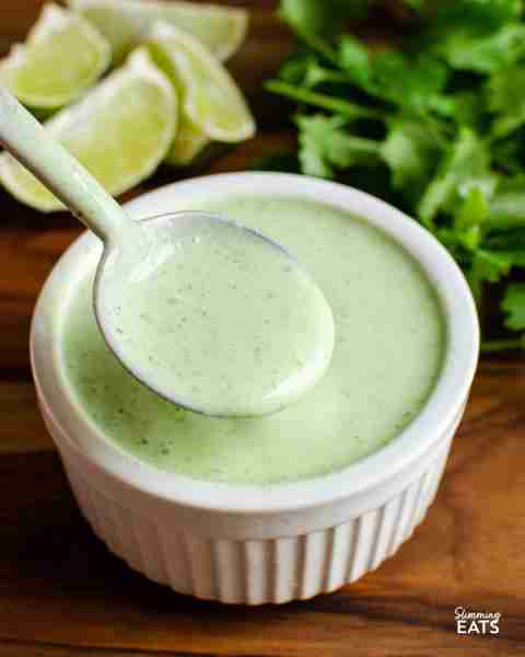 Creamy Cilantro Lime Dressing - drizzle on everything from salad to grilled chicken!! 😋 ✅ https://...