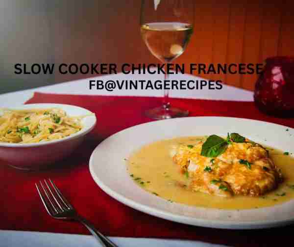 SLOW COOKER CHICKEN FRANCESE #sundaydinner 2 lb. chicken pieces (your choice) 1 (10 oz.) can cream o...