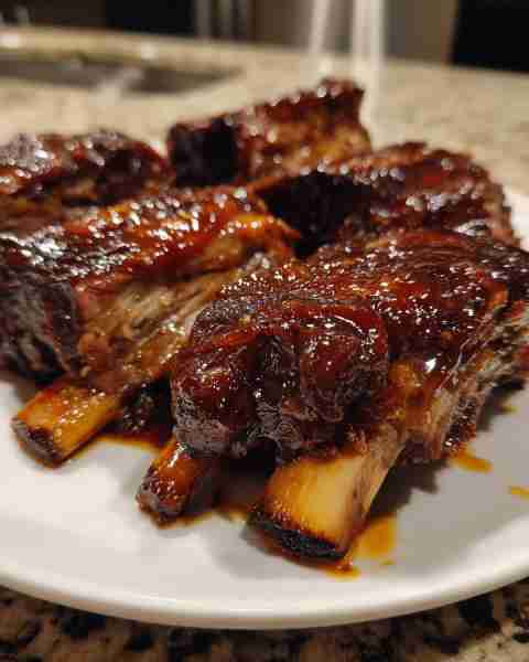 Slow Cooker Barbequed Beef Ribs Ingredients: 1 cup water 1 cup ketchup 1 (6-ounce) can tomato paste...
