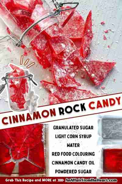 Old Fashioned Cinnamon Rock Candy! 💚💖 Everyone will want a piece of this crunchy cinnamon candy! R...
