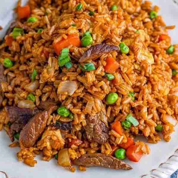 Better than Take out Beef Fried Rice! So Easy to make right at home! 🥡 Love! RECIPE BELOW!