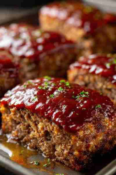 'Meatloaf Magic'—five ingredients, no fuss, and my family calls it a masterpiece!. Full recipe 👇 💬