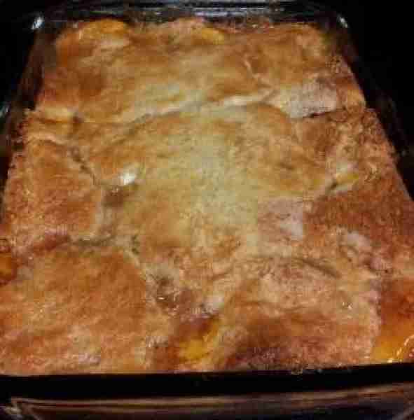 Grandma's Peach Cobbler - Easy and Delicious Recipe! Ingredients 1/4 cup melted butter 1 cup flour 3...