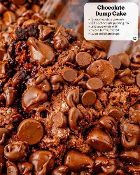 The ULTIMATE chocolate dessert 😍 🍫 1 box chocolate cake mix 🍫 5.1 oz chocolate pudding mix 🍫 2 ½...