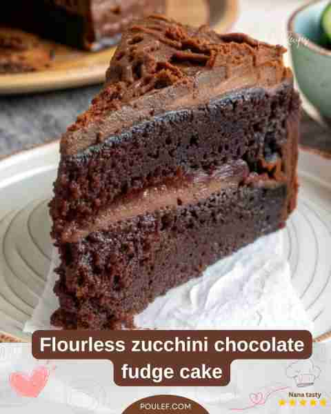 This flourless zucchini chocolate fudge cake is a rich and surprisingly healthy treat. This cake is...