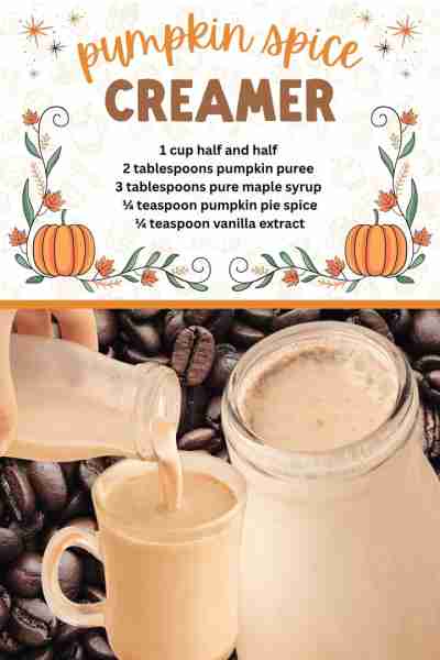 RECIPE - https://www.lovebakesgoodcakes.com/pumpkin-spice-creamer/ Make your coffee cozy with this e...