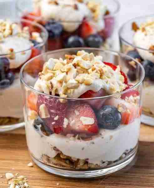 Cottage Cheese Breakfast Cups have the nutrition we need to power our day! <3 They're a delicious #C...