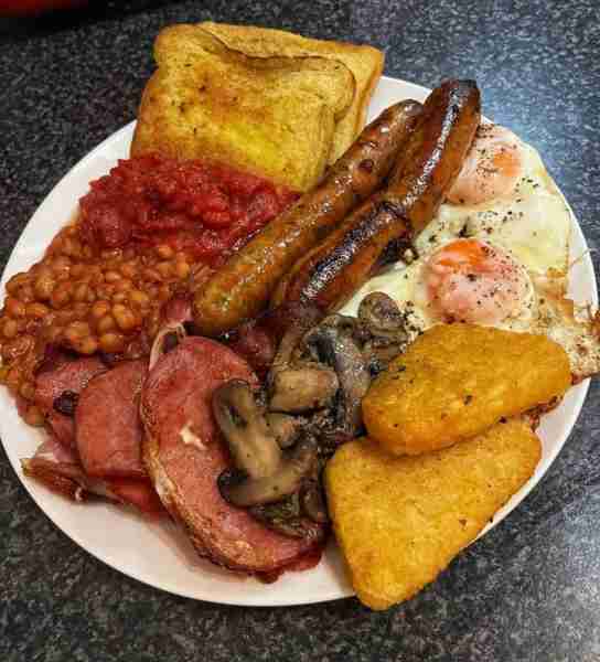 Cheeky fry up to start the week by Elliot T