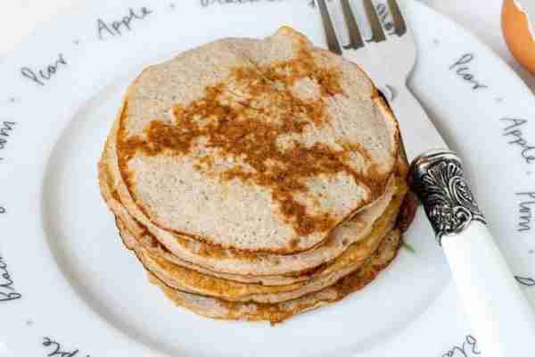 The Famous All-Natural Banana Pancake Recipe! Simplest pancake recipe! My kids love these, and that...