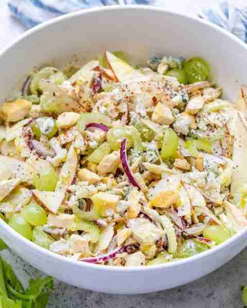 Our Waldorf Chicken Chopped Salad is a super tasty protein-packed meal that's ready fast. With a de...
