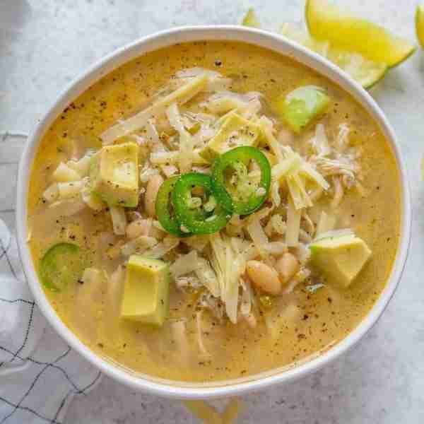 When we talk about faves, this Slow Cooker White Chicken Chili always finds its way to the top of th...