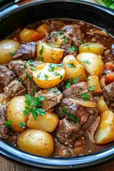 "OMG you guys… this meal tastes like a 5-star steakhouse but came straight out of my slow cooker. 🤯...