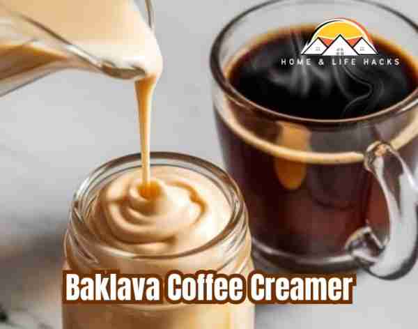 Baklava Coffee Creamer Ingredients: - 1 cup whole milk or heavy cream - 1/2 cup sweetened condensed...