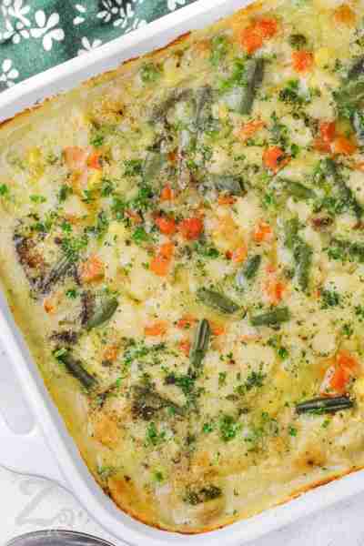 This chicken cobbler recipe is the perfect way to kick off upcoming chilly weather! It is a family f...