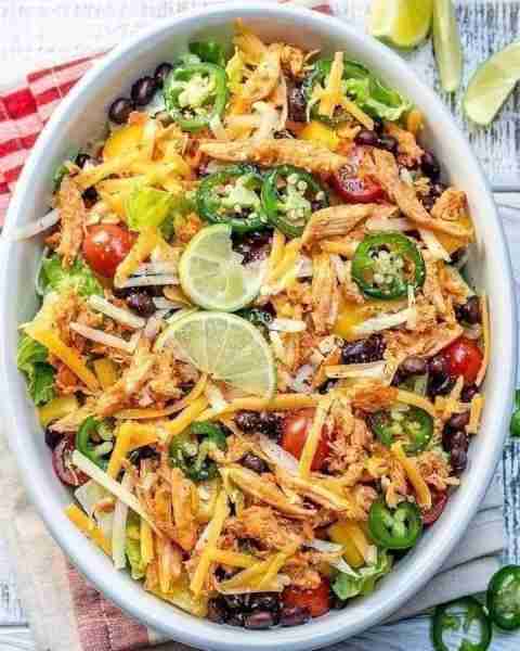 “Made this for dinner tonight…oh boy…this is PHENOMENAL!” -Kristen Buffalo Chicken Salad is a FLAVO...