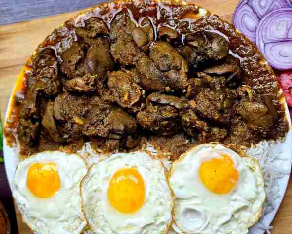 Chicken Liver Curry 😋😋😋