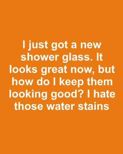 Hard water stains are the worst... Full article 👇 💬