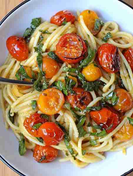 Vegan Roasted Tomato Pasta These are excellent!!!! So easy and soooo good!