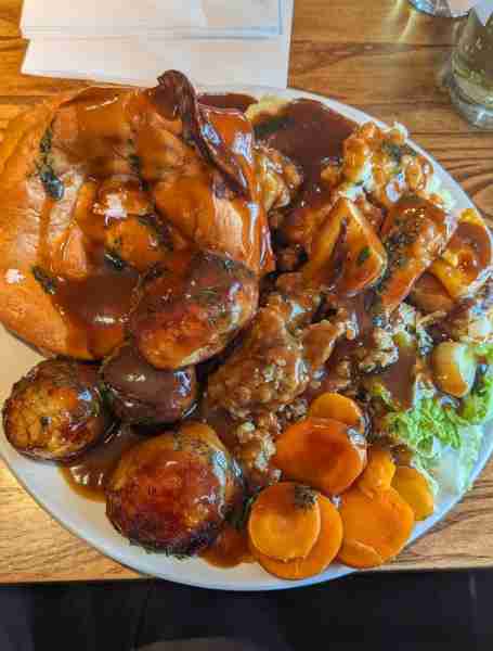 Accidentally ended up in Toby Carvery again 😐