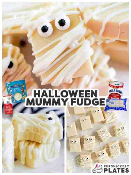 Easy Halloween Fudge! 👀 👻