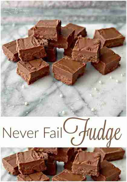 Never Fail Fudge! 💖💚 This tried and true, old-fashioned recipe! It turns out perfectly rich and cr...