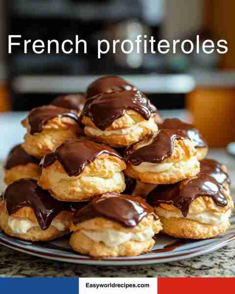 French Profiteroles fans, this one’s for you. Get the recipe below! ⬇️