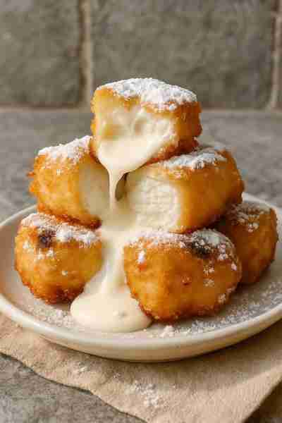 Deep Fried Marshmallows Sweet, crunchy, and melt-in-your-mouth soft, this recipe from deesviral turn...