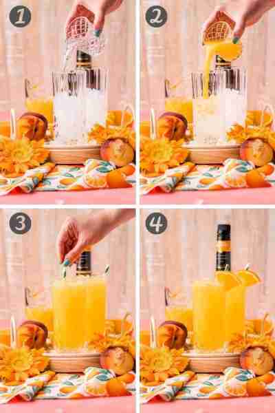 🍑🍹 Looking for the perfect summer cocktail? Look no further than this Fuzzy Navel! Made with just...