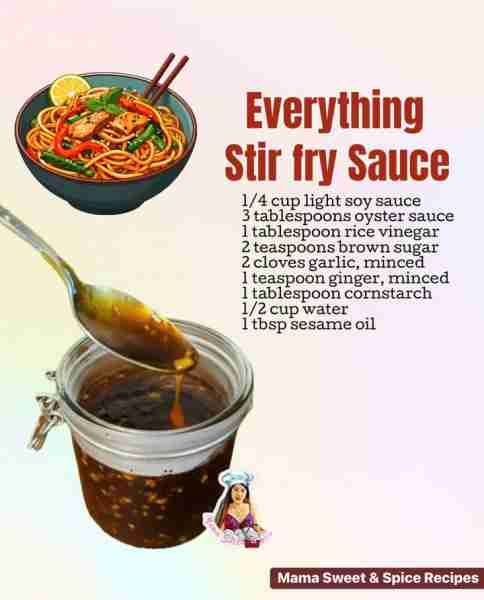 Keep this easy Stir Fry Sauce on hand and make a restaurant quality Asian stir fry dinner at home. M...