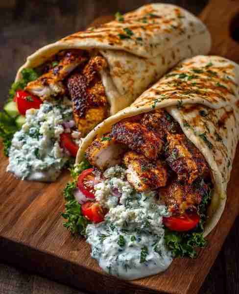 My my my my my my my… My diet won’t start tonight these Chicken Gyros give me life 😂🤤 #yummy