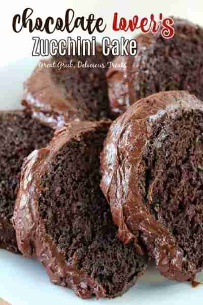Chocolate Lover’s Zucchini Cake! 🤎🤎 Rich, decadent & absolutely indulgent! 🤎 Recipe Below!