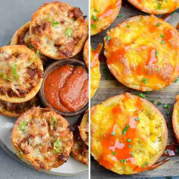 Two delicious flavors, one easy low-carb, gluten-free base. The ideal meal prep recipe to bookmark b...