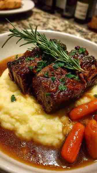 Pot Roast over Mashed Potatoes 🥩🥔 🛒 Ingredients: For the pot roast: 3–4 lb beef chuck roast 2 tbs...