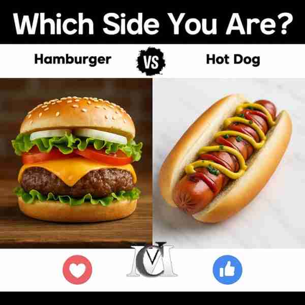 1. Hamburger 🍔 The hamburger is an all-time classic — juicy grilled beef stacked with lettuce, toma...