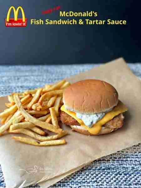 McDonald’s Tartar Sauce & Fish Sandwich! 🍔🍟 The tartar sauce is the secret to this yummy Favorite!...
