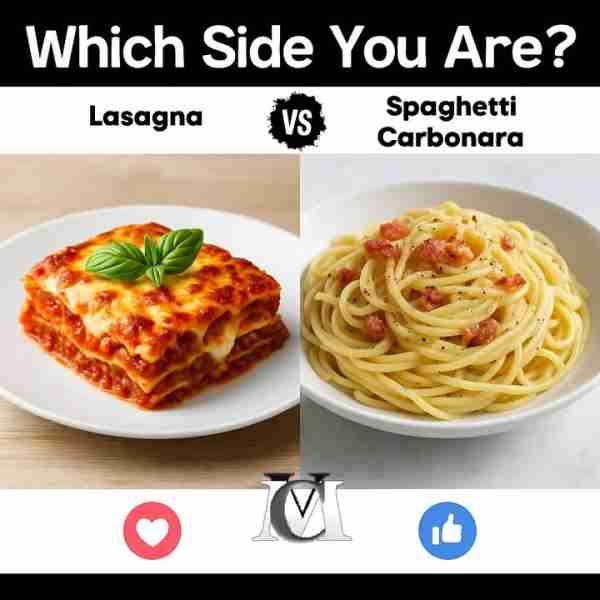 1. Lasagna 🍅 Lasagna is a comforting Italian masterpiece made of layers of pasta, rich tomato sauce...