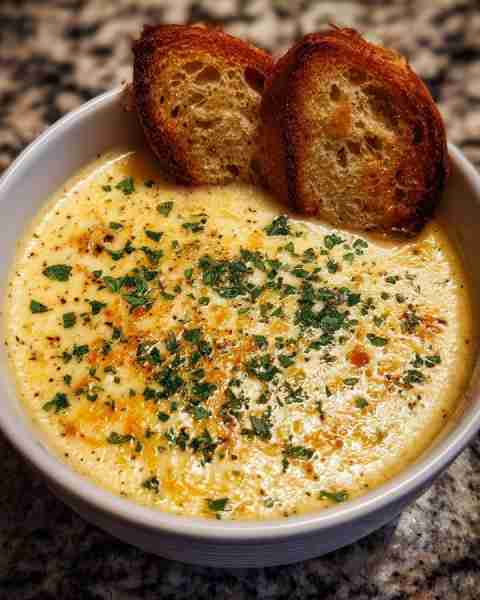 Country French Garlic Soup Ingredients: 2 tablespoons butter 2 tablespoons olive oil 2 whole heads g...