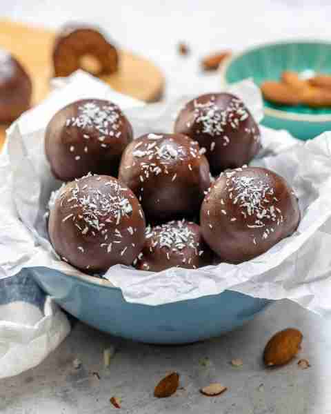 Anyone looking for incredibly indulgent whole food treats? Make sure to try our Chocolate Almond No-...