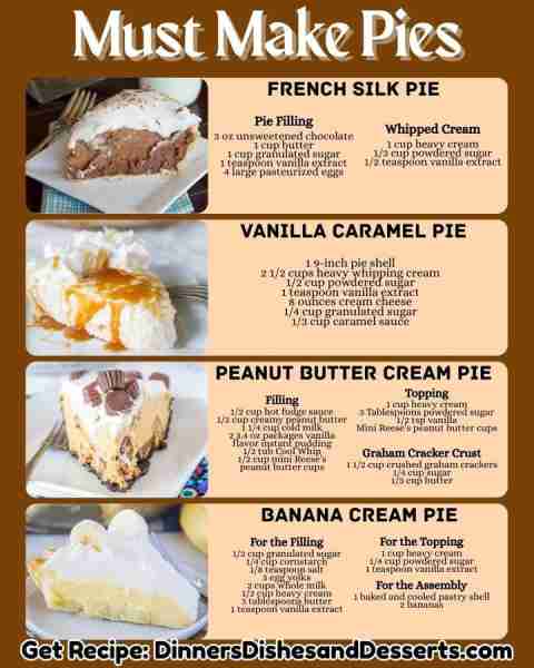 Pie for days! 🥧 Full recipes ⬇️
