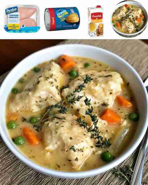 Instant Pot Chicken and Dumplings Ingredients: - 1 lb boneless, skinless chicken breasts - 1 onion,...