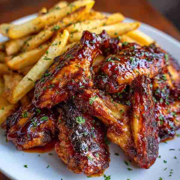 Buffalo Chicken Wings With Peri Peri Sauce Full recipe in the first c.o.m.m.e.n.t