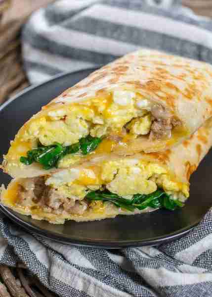 This keto-friendly Sausage Burrito is packed with protein and veggies! Even better, it only takes 10...