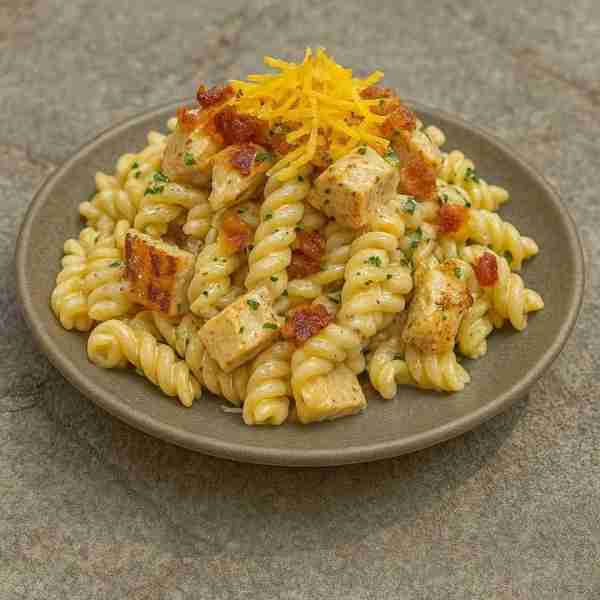 Chicken Bacon Ranch Pasta From deesviral, here’s a dish that’s creamy, hearty, and full of flavor. R...