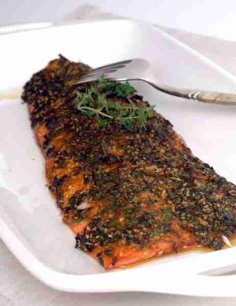 𝗦𝘂𝗽𝗲𝗿𝗯 𝘀𝗮𝗹𝗺𝗼𝗻 When you have an entire salmon or trout side, do try this exceptional recipe. We marin...