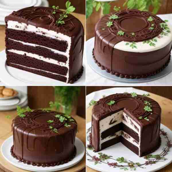 Rustic chocolate cake 🍏🍏